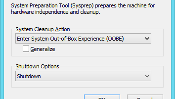 Sysprep on Windows 10
